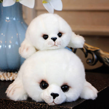 Cute Harp Seal Pup Plush